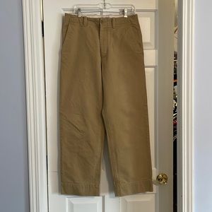 Vintage J. Crew moleskin khakis. 32x30